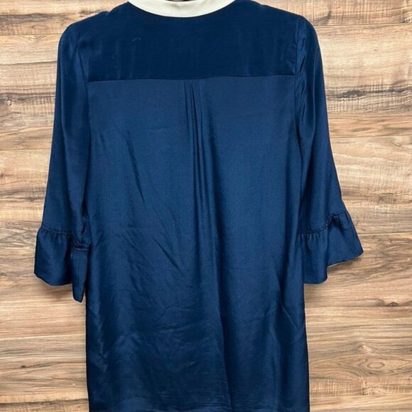 J. Crew size 2 navy dress - Picture 2 of 4